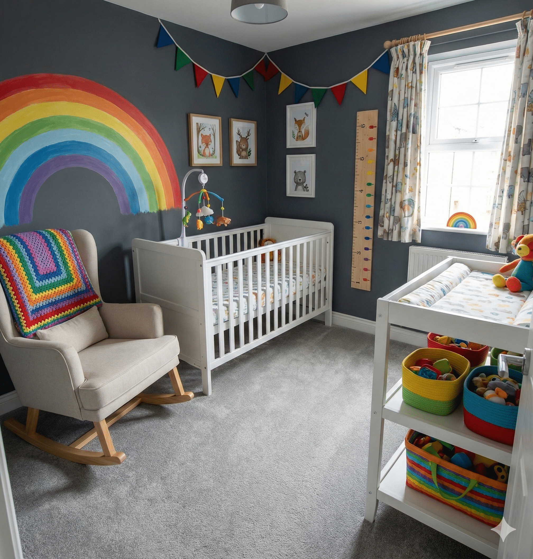 Abundance Mist Carpet Bedroom