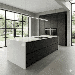 Arianna Sheet Vinyl - Polished Concrete