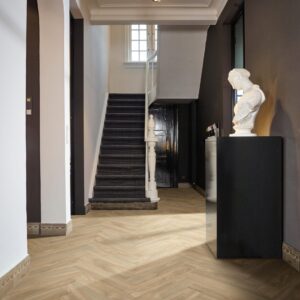 Dasos Sheet Vinyl - Oak Herringbone