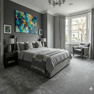 Haven Elephant Carpet Bedroom