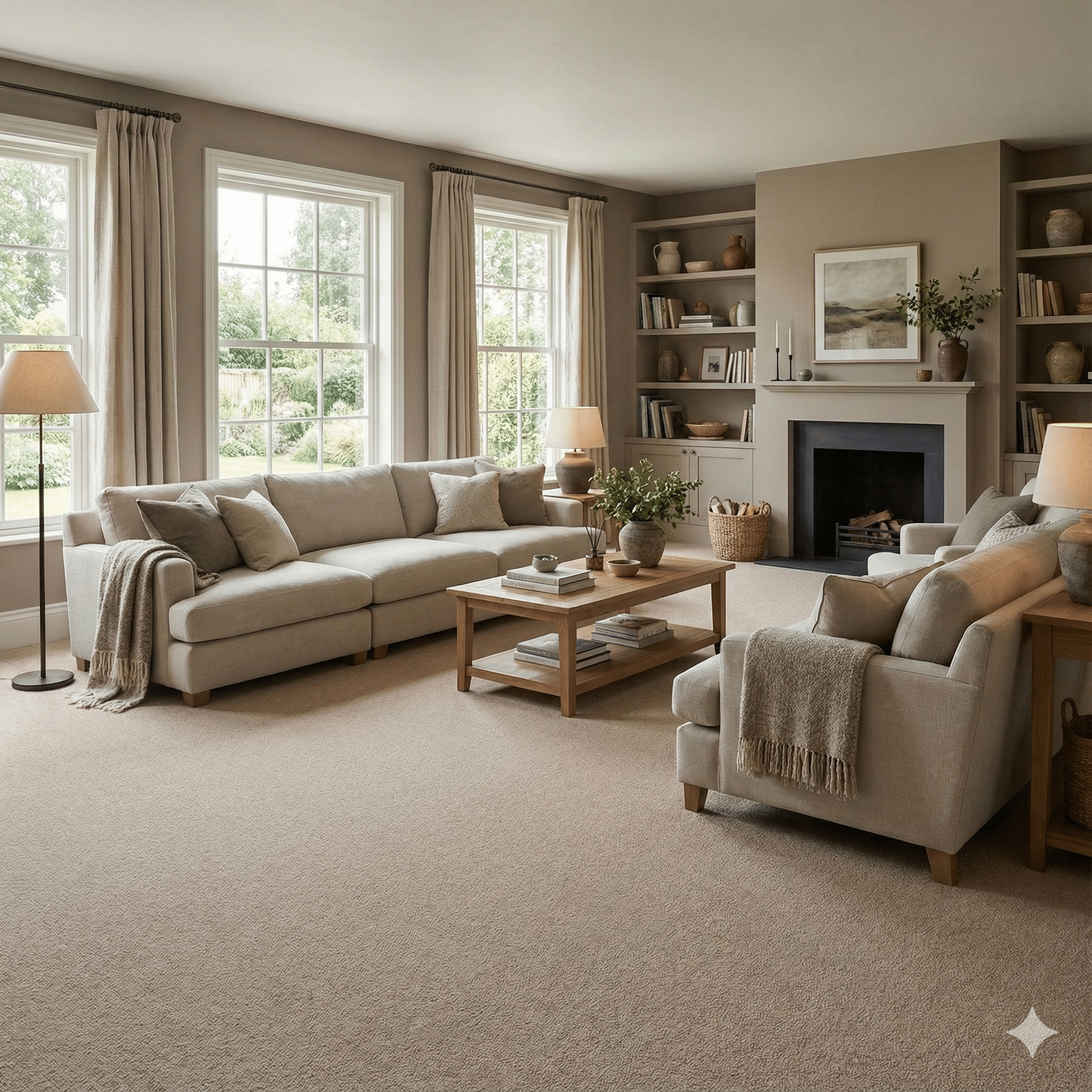Homestyle Fallow Carpet Living Room