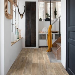 Kefi Sheet Vinyl - Smoked Oak