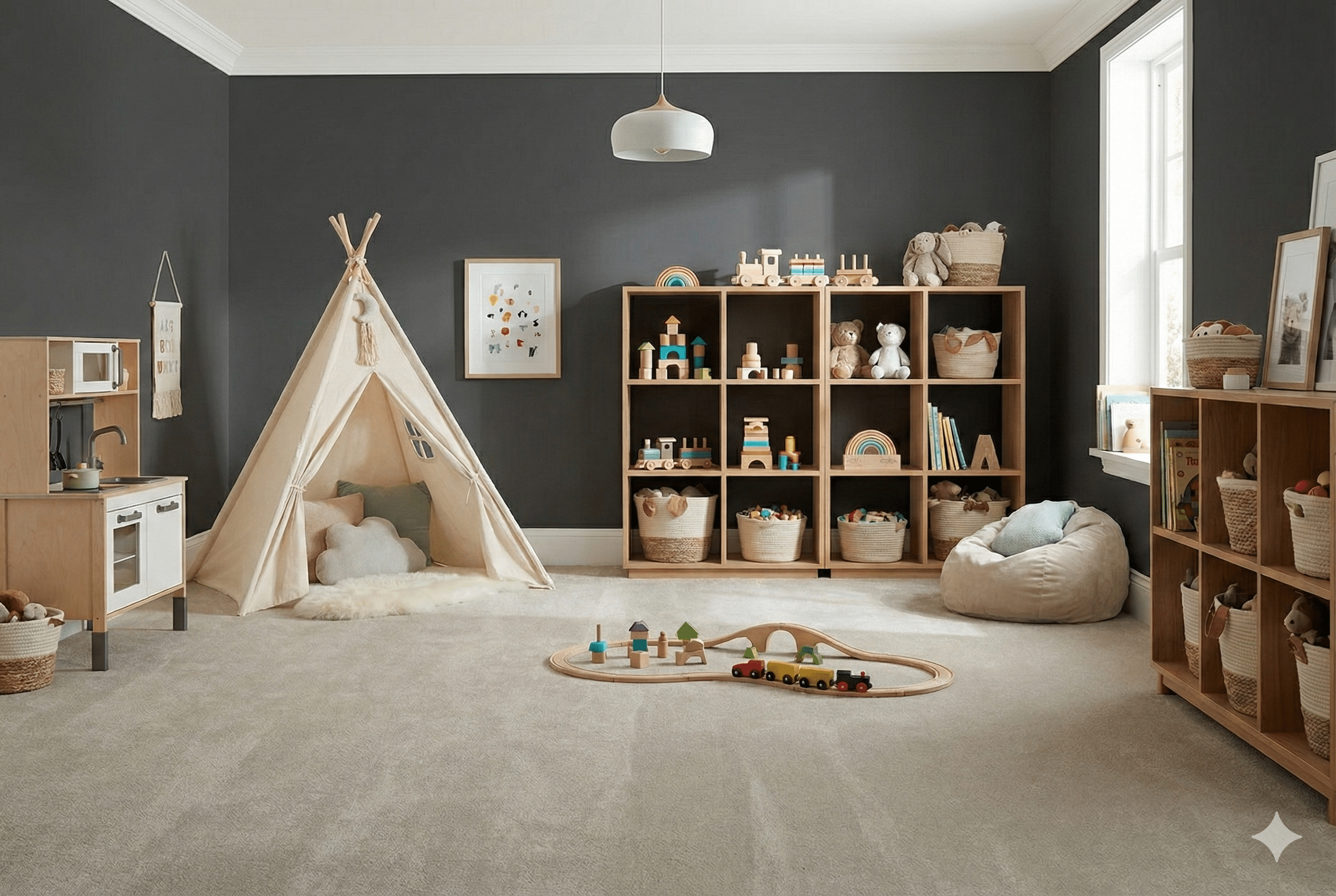 Maison Imperial Stucco Carpet Bedroom