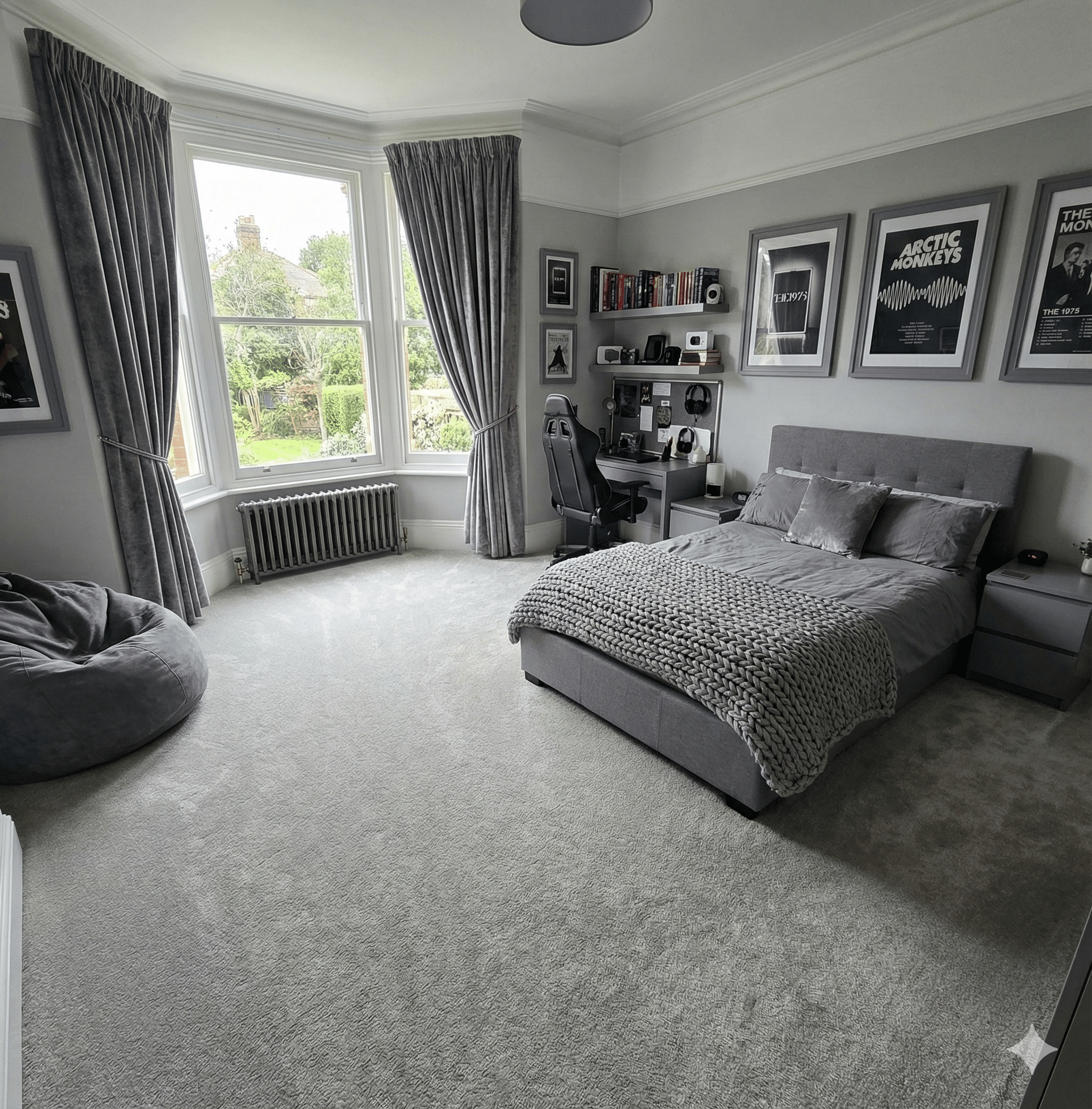 Princess Deluxe Charriot Carpet Bedroom