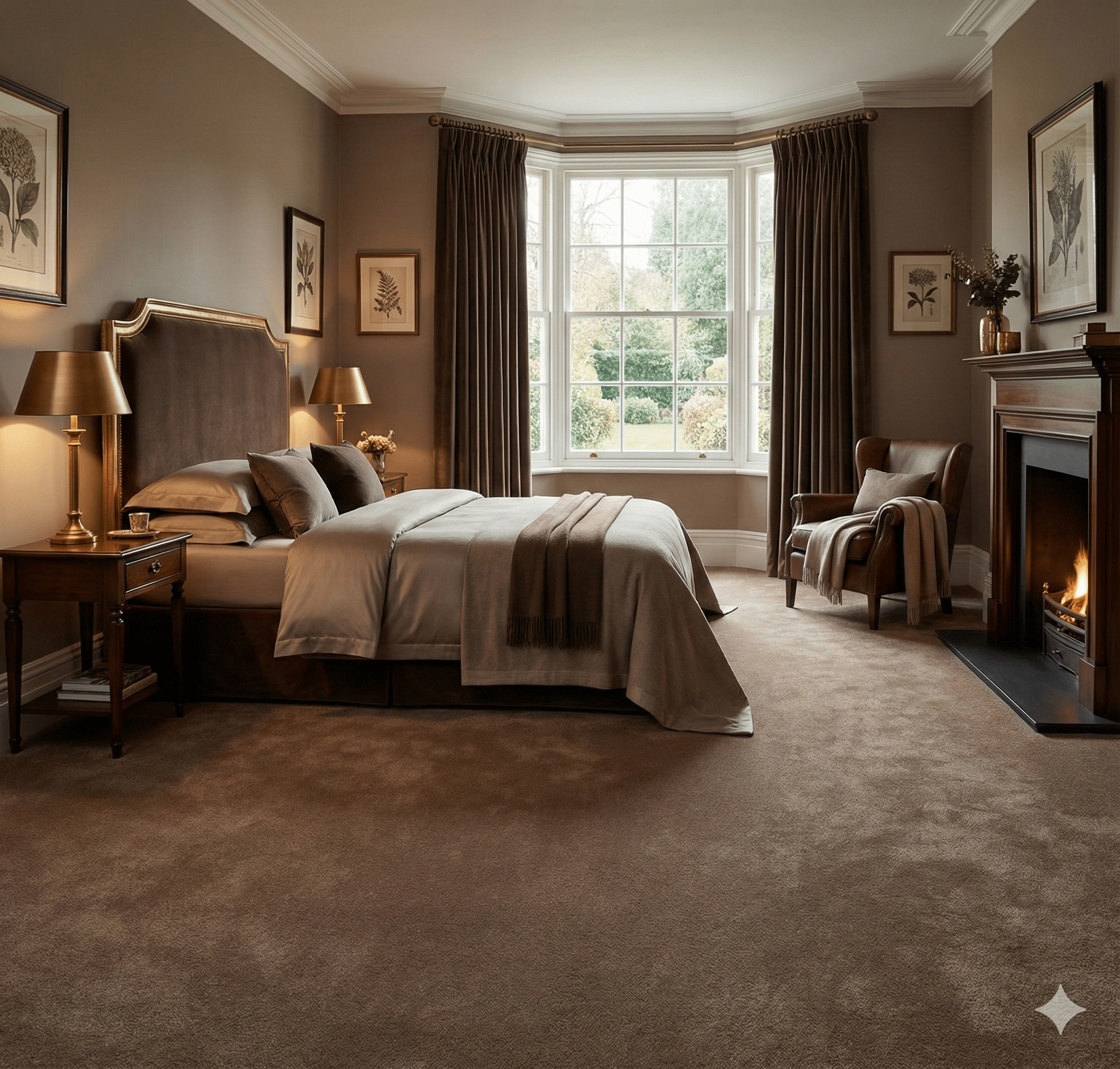 Princess Deluxe Doormouse Carpet Bedroom