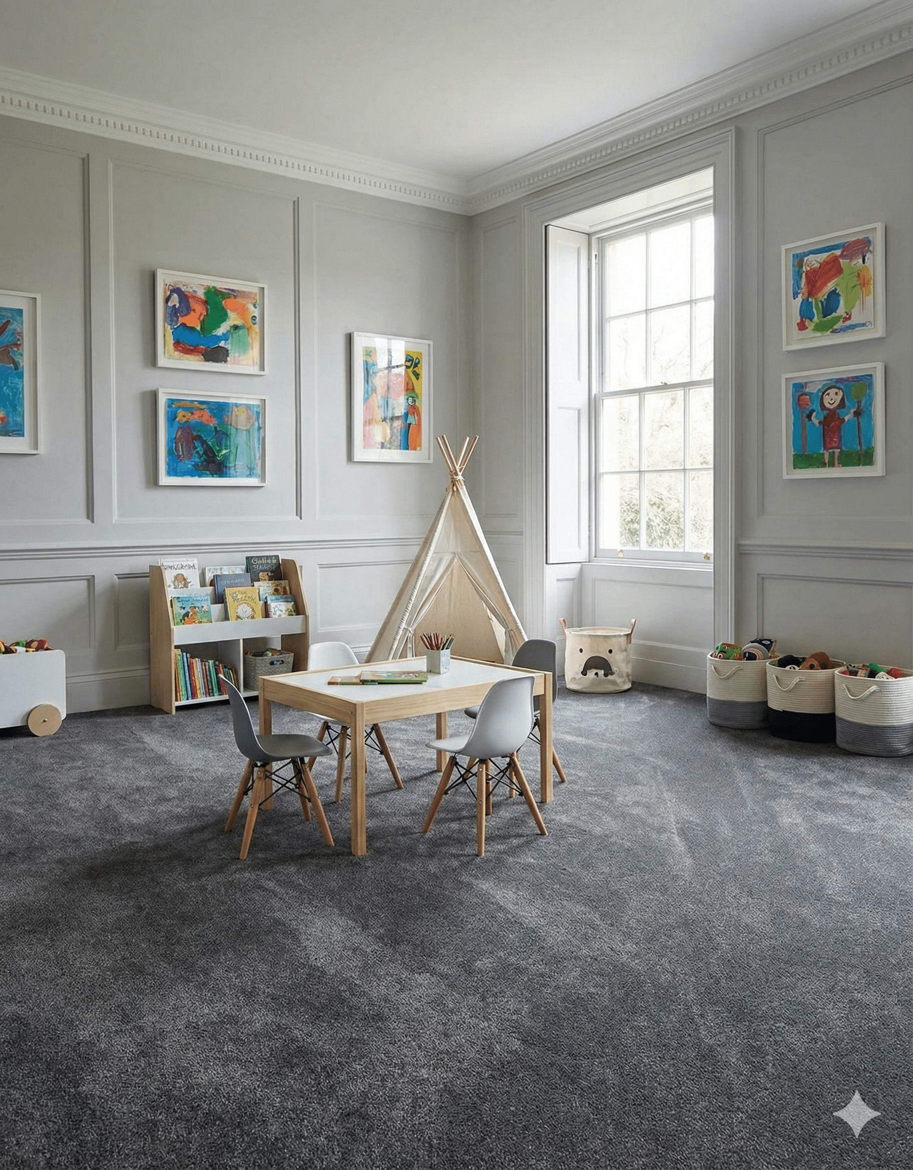 Venti Battleship Carpet Playroom