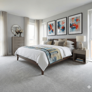 Venti Glacier Carpet Bedroom