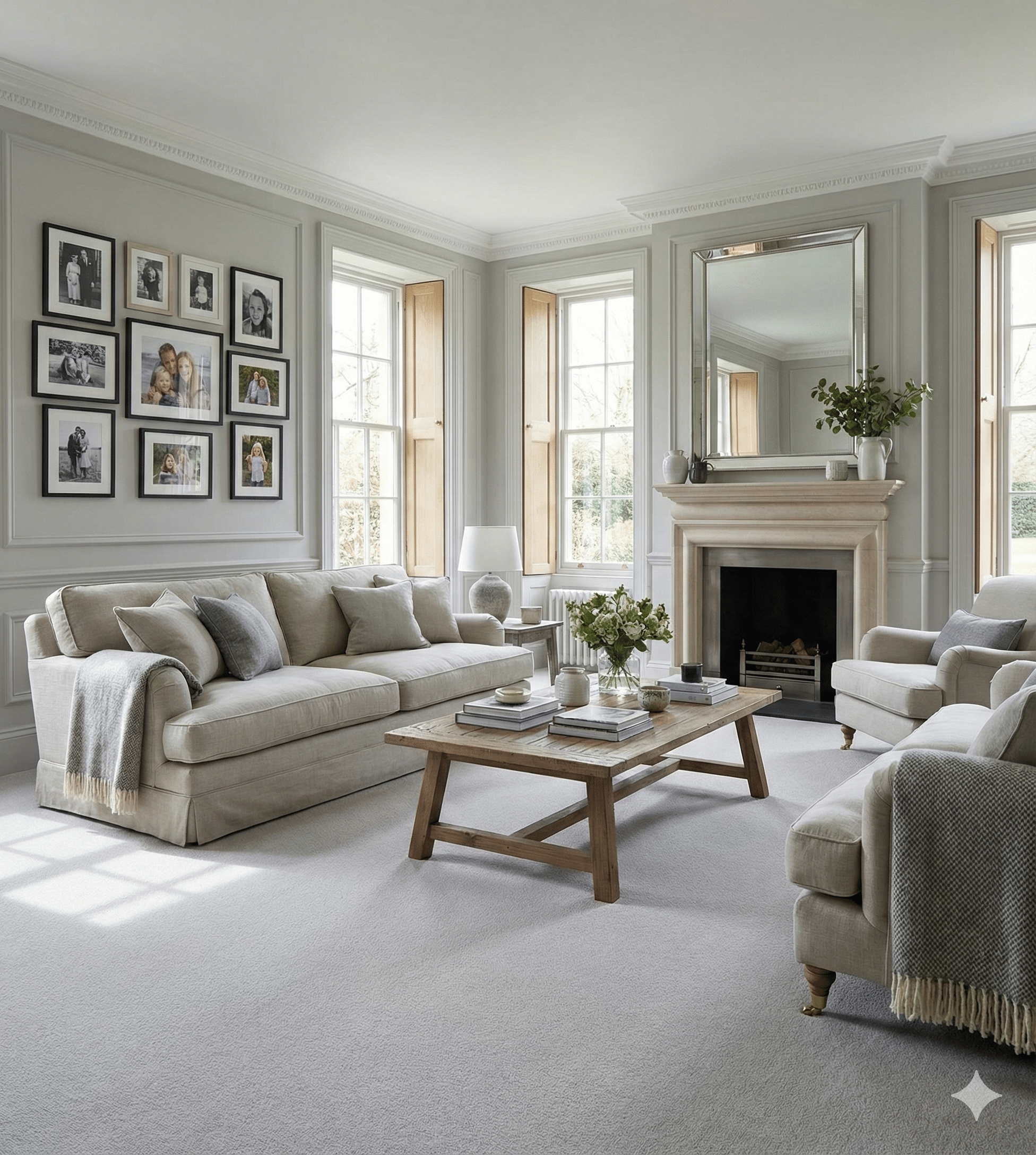 Venti Storm Carpet Living Room