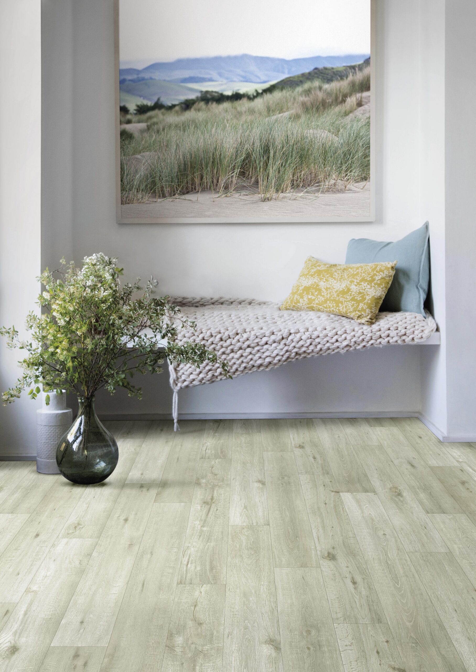 Ajax Sheet Vinyl Austrian Oak Hallway