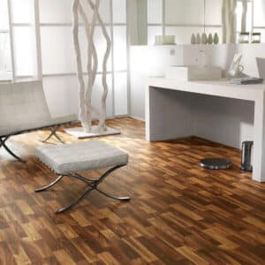 Ajax Sheet Vinyl Narrow Walnut Office