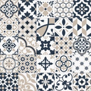 Ajax Sheet Vinyl Victorian Blue