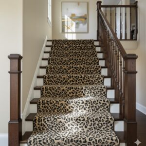 Animal Deluxe Carpet - Leopard Print Beige