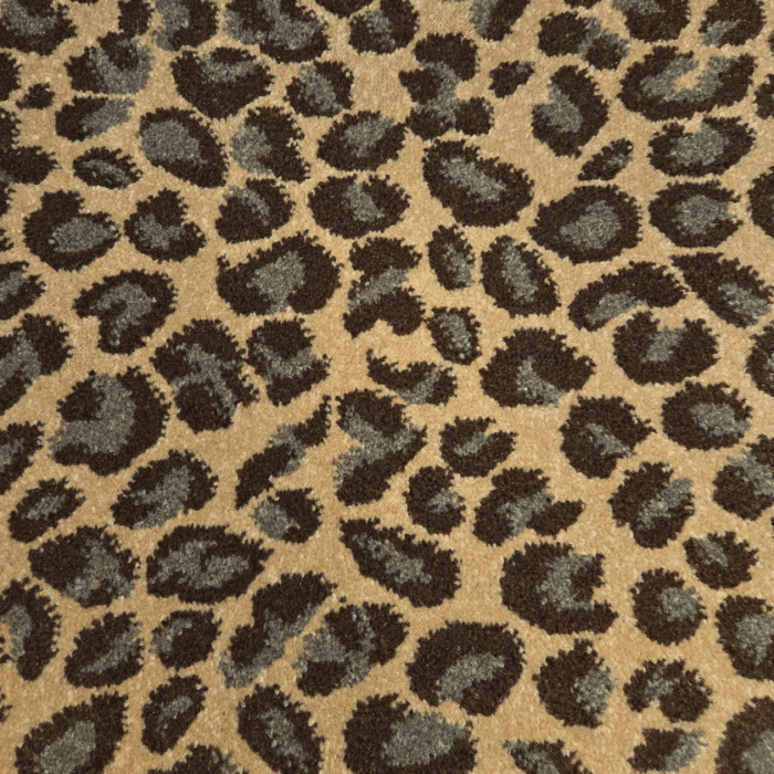 Animal Deluxe Carpet – Leopard Print Gold