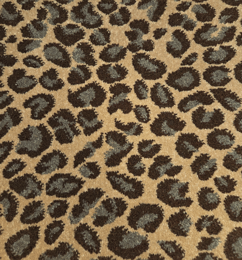 Animal Deluxe Carpet – Leopard Print Gold