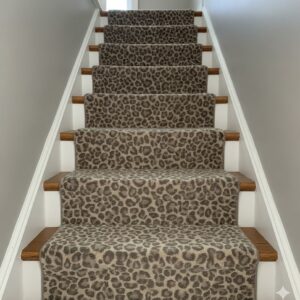 Animal Deluxe Carpet - Leopard Print Greige