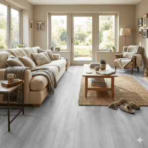 Ashdown 5.5mm Pale Silver Oak SPC Click LVT