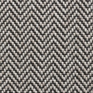 Designer Herringbone Carpet Polar Bear