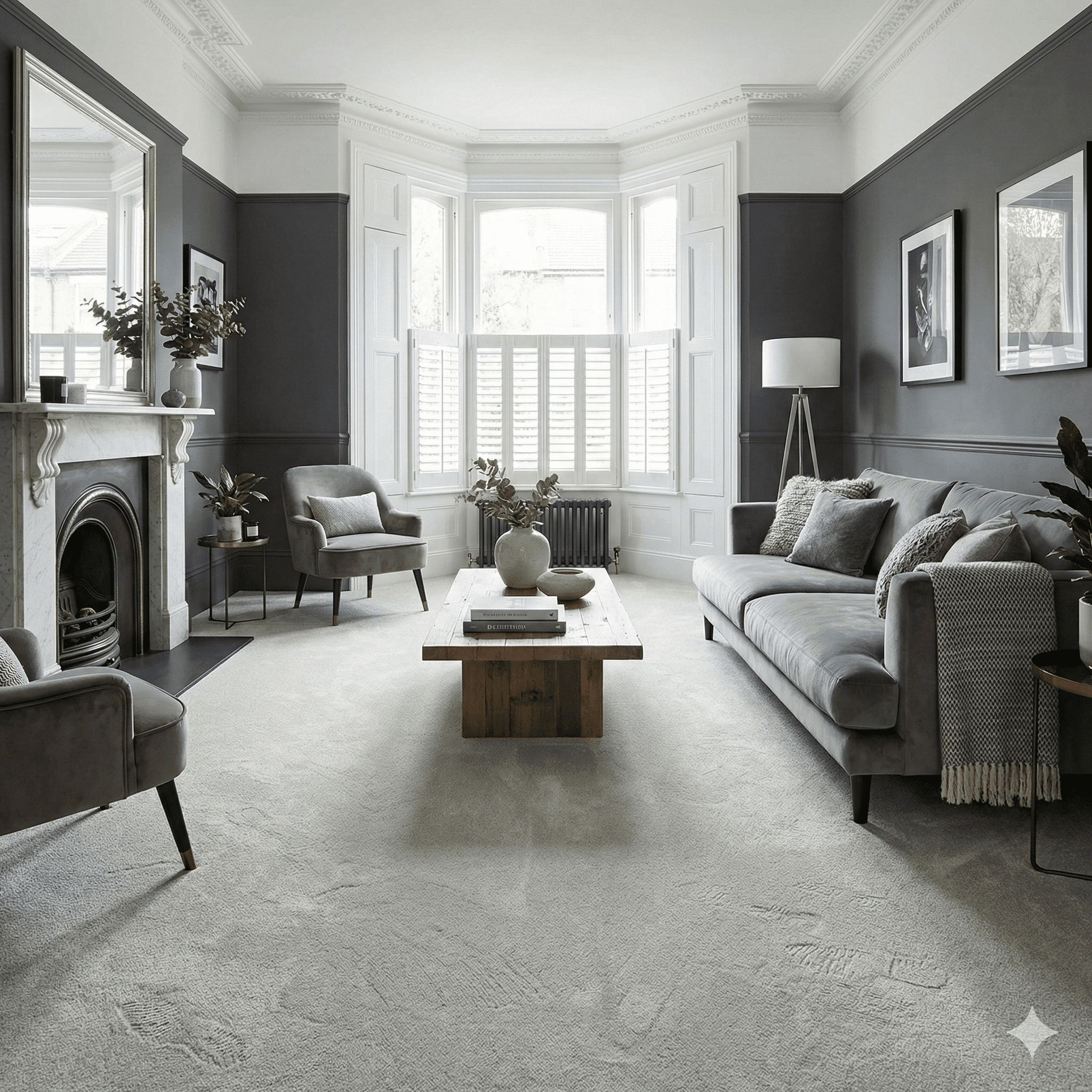 Glamorous Stallion Carpet in a living room