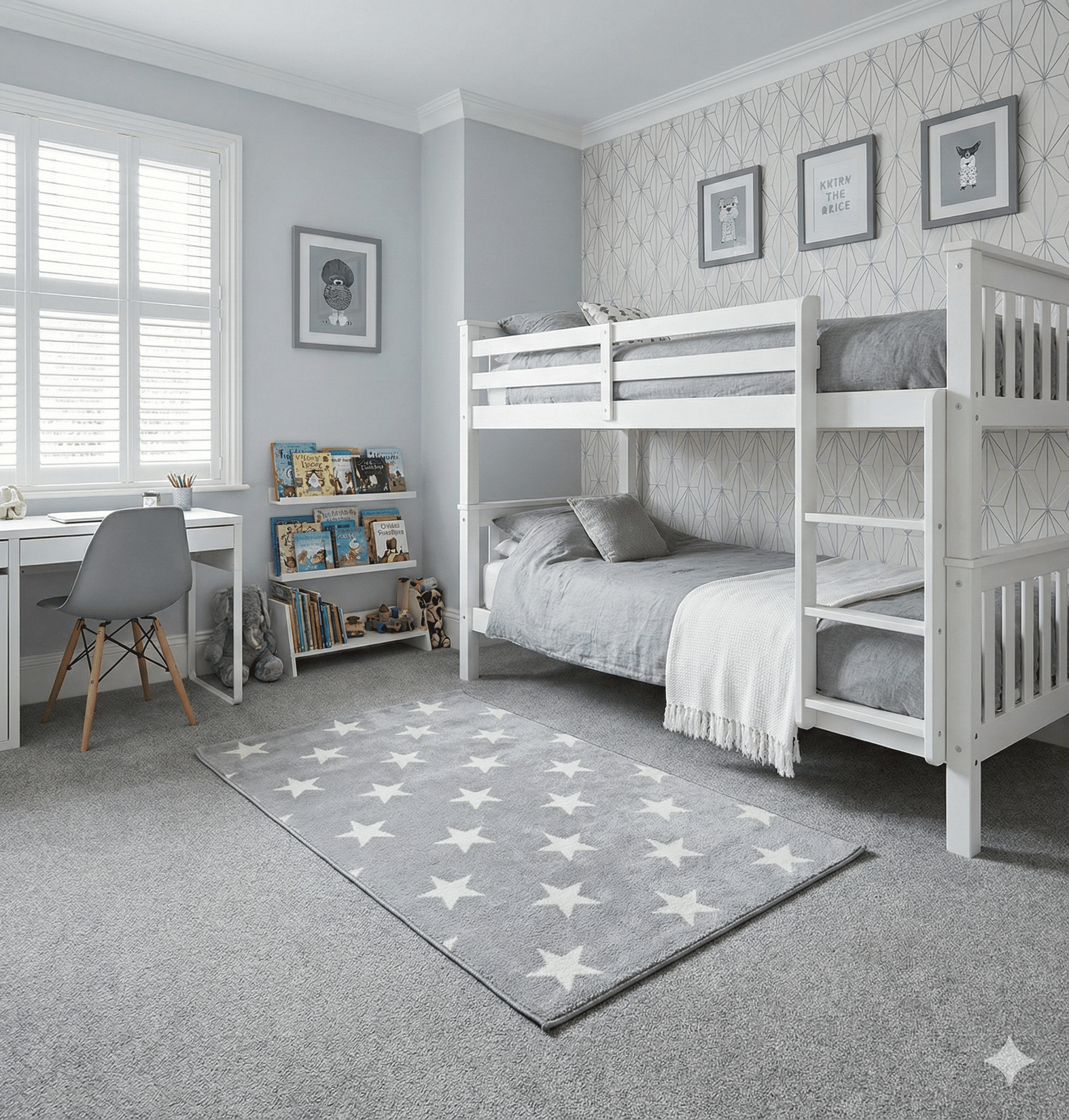 Haven Aura Carpet in a bedroom