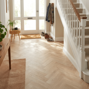 Heritage 2.5mm Lochwood Oak Herringbone LVT 400 x 100
