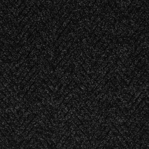 Herringbone Contract Matting Black