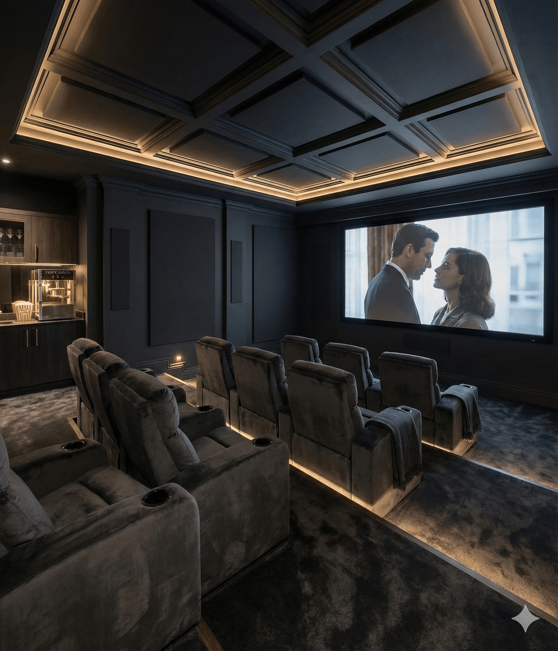 Princess Deluxe Midnight Carpet Cinema Room 1