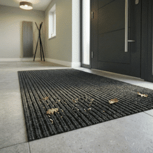 Ribbed Entrance Barrier Matting Black
