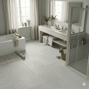 River Stone 2.5mm Indiana Limestone LVT Tile
