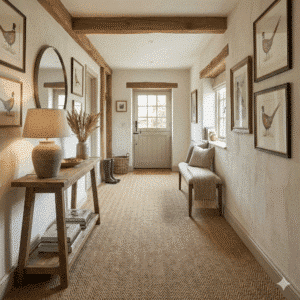 Sisal Herringbone Carpet - Earth