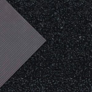 Washable Door Mat Charcoal Front_Back