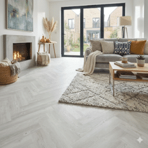 Woodland 2.5mm Alaska Birch Parquet LVT 610 x 122