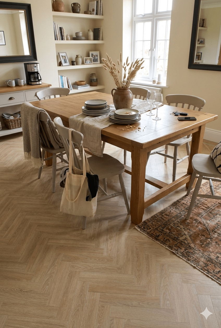 Woodland 2.5mm Bloomwood Parquet LVT 610 x 122