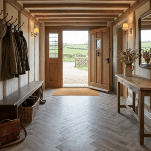 Woodland 2.5mm Brushed Grey Ash Parquet LVT 610 x 122