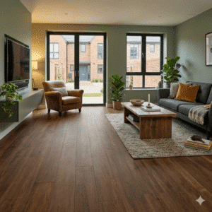 Woodland 2.5mm Burnt Timber LVT Plank