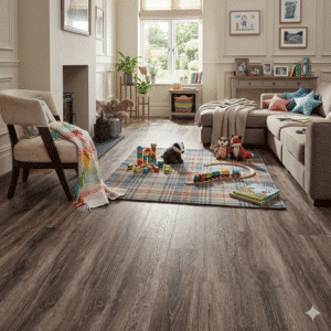 Woodland 2.5mm Coffee Limed Oak LVT Plank