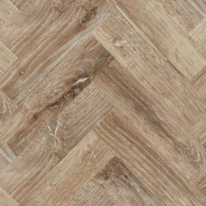 Woodland 2.5mm Desert Oak Natural Herringbone LVT Zoomed