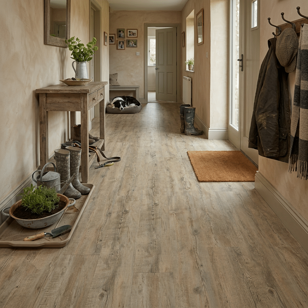 Woodland 2.5mm Distressed Oak LVT Plank
