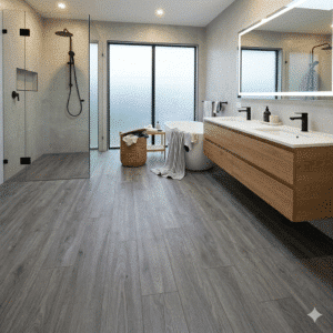 Woodland 2.5mm Grey Weathered Wood LVT Plank