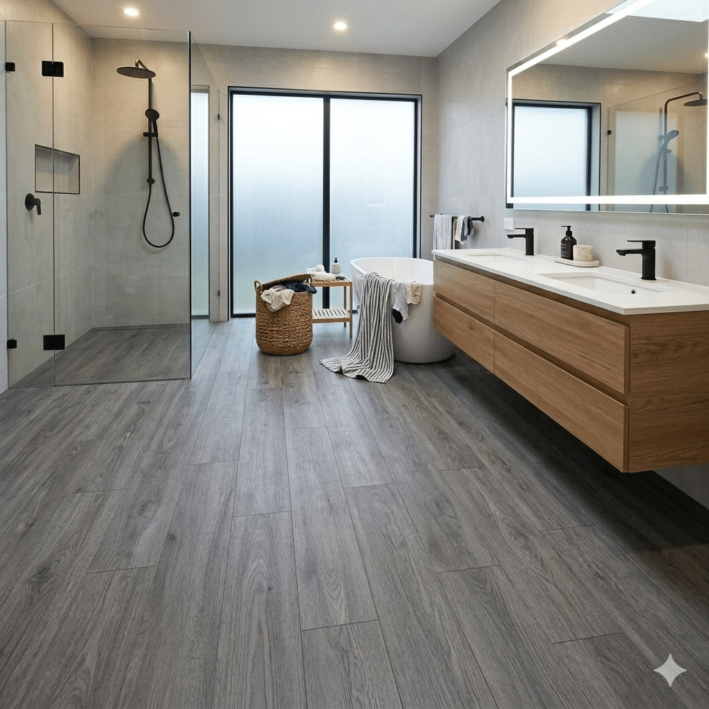 Woodland 2.5mm Grey Weathered Wood LVT Plank