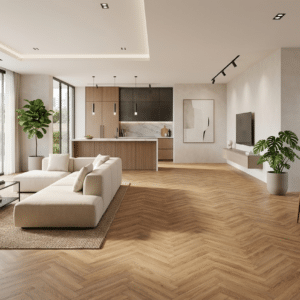 Woodland 2.5mm Hollow Oak Parquet LVT 610 x 122