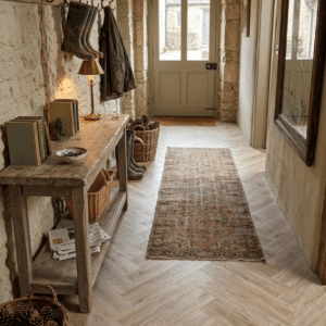 Woodland 2.5mm Iced Latte Parquet LVT 610 x 122