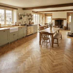 Woodland 2.5mm Scots Pine Herringbone LVT 400 x 100