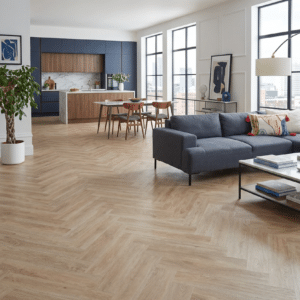 Woodland 2.5mm Sherwood Oak Parquet LVT 610 x 122