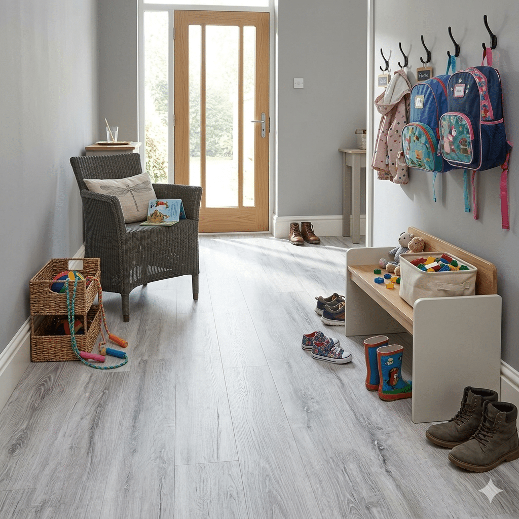 Woodland 2.5mm Swiss Mountain Oak LVT Plank