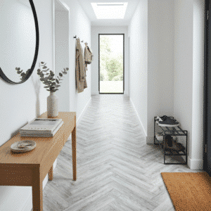 Woodland 2.5mm Swiss Mountain Oak Parquet LVT 610 x 122