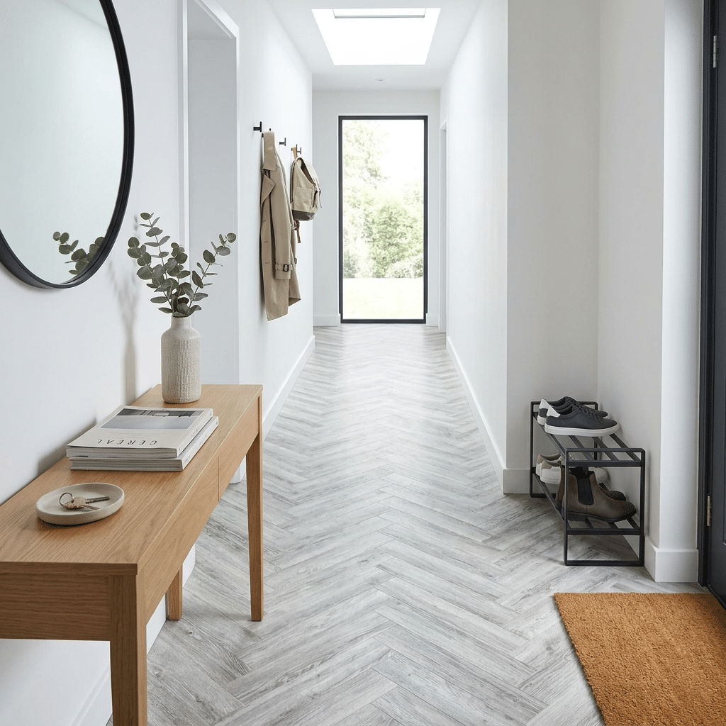 Woodland 2.5mm Swiss Mountain Oak Parquet LVT 610 x 122