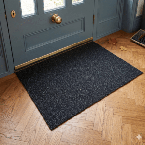 Charcoal Black Washable Mat