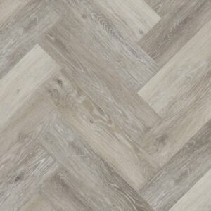 Origins 2mm Grey Boathouse Oak Herringbone LVT Zoomed