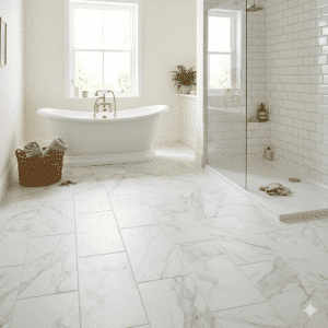 Vestige 8mm Vicenza SPC Click LVT Bathroom