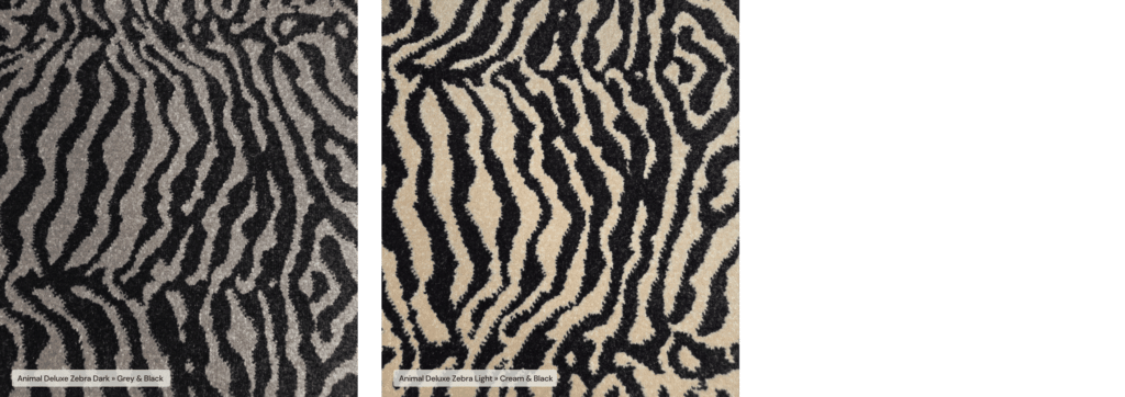 Zebra Print Carpets